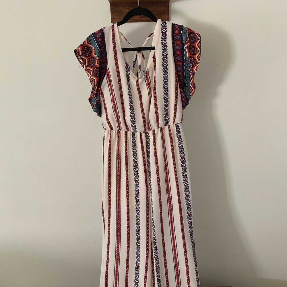 Crystal Sky romper size 7